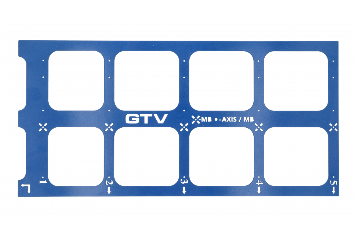 TEMPLATE FOR AXIS PRO AND MODERN BOX SYSTEMS