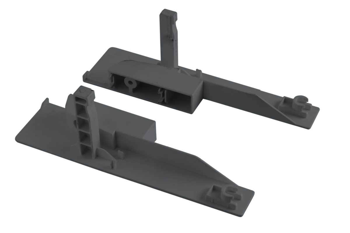 Inner drawer connector (middle) system square Modern Box anthracite