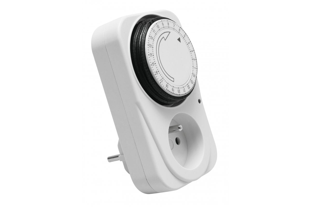 24h programmable timer, max. 3500W, AC220-240V, 50/60Hz, IP20, white french