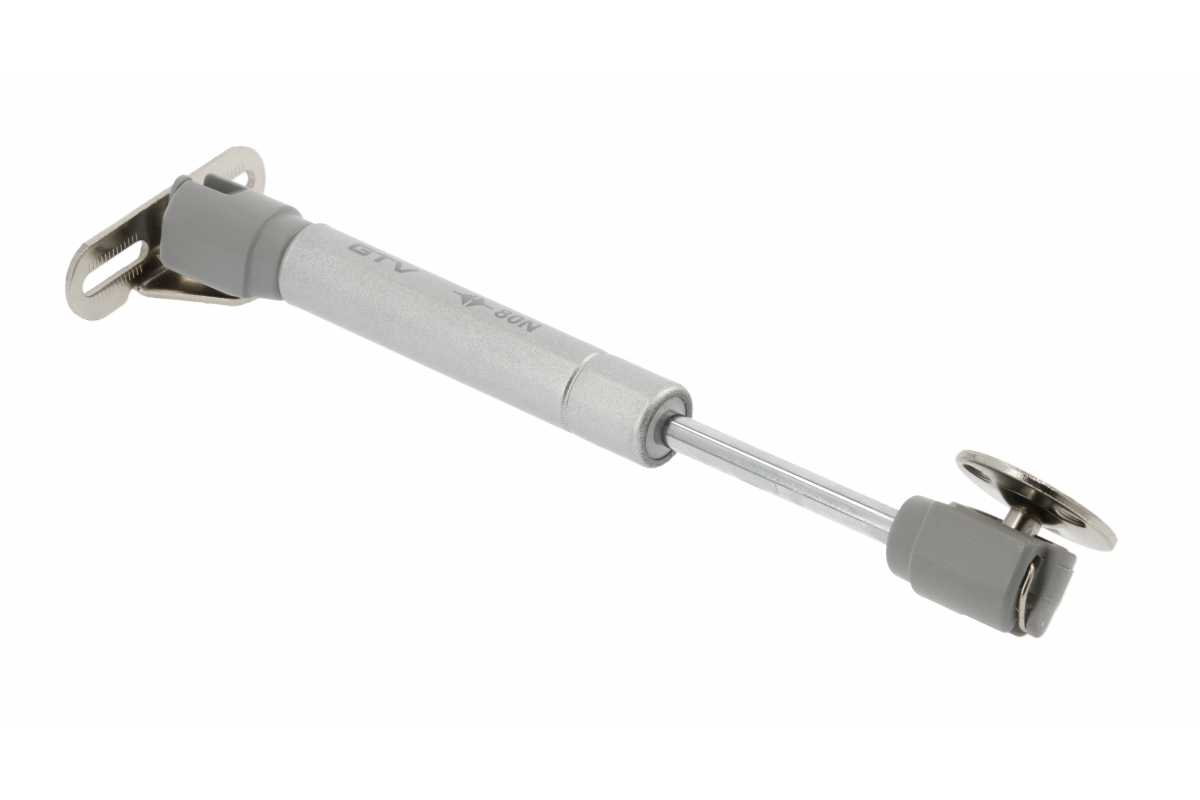 Gas stay 80n l=160 (satin) mounting 1,8mm