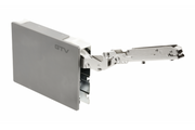 GTV HORIZON lift, front height 400-650 mm, front weight 8-12 kg, force 2500-5200. End cap colour anthracite