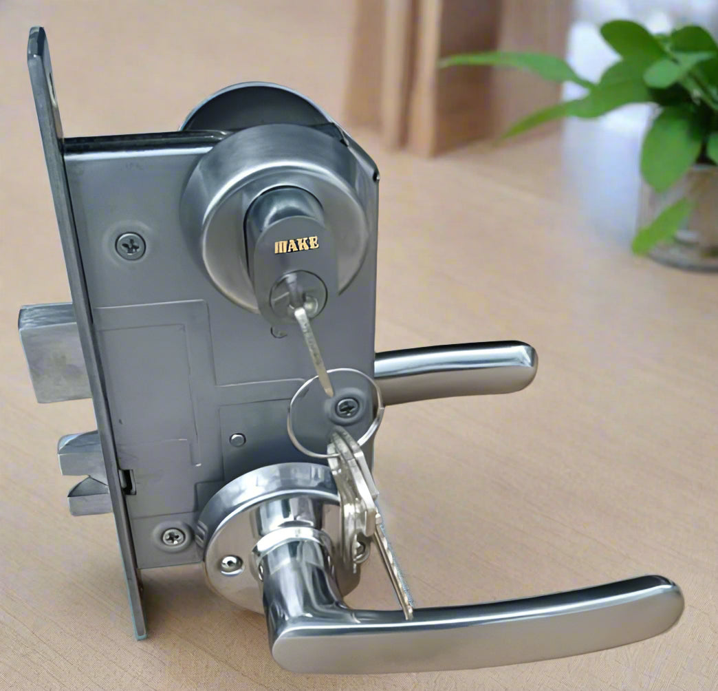 Marine Fire Door Lock AKE C1 OHS-2320 RHO (190MM) 304 S.S.