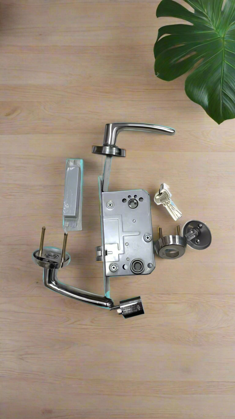 Marine Fire Door Lock AKE C1 OHS-2320 RHO (190MM) 304 S.S.