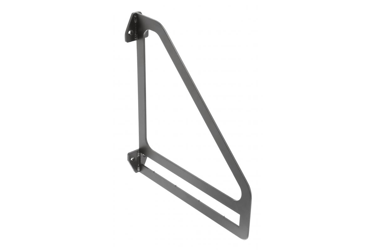 Podp?rka GTV INGRID, H=260 mm, W=234 mm, stal, czarny mat, 2szt