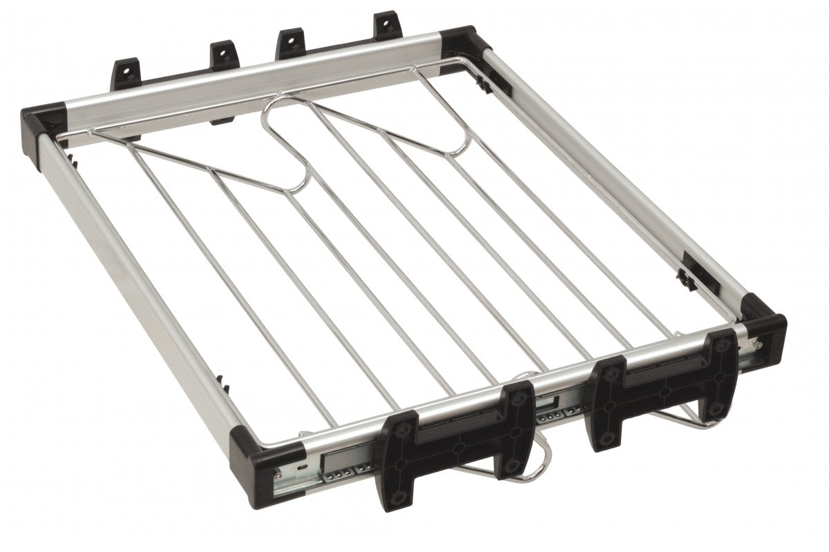 Aluminium shoes shelf, 60cm full extension