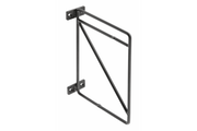 Shelf support ROD, 21x17cm, black mat