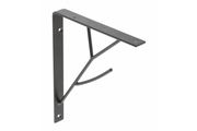 Shelf support TREE, 20x17 cm, black mat