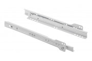Roller drawer slide white L-400 <0,9mm>