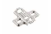 Clip on hinge SilentoPro, H=0, without Euro