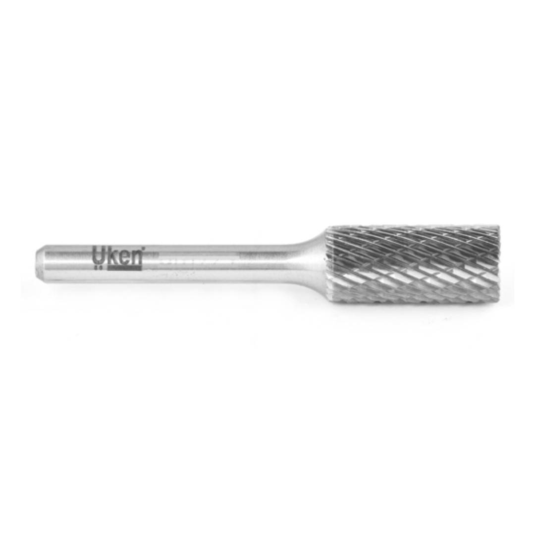 UKEN UB1225 Tungsten Carbide Burr 12X25X6MM Cylinder End Cut