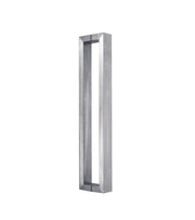 Door Pull Handle Bank to Back Bolt Through Stainless Steel 30x30x1000 SS-304