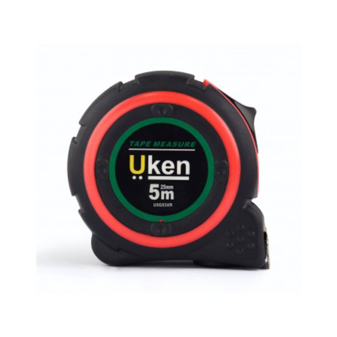 UKEN U5G53XR Measuring Tape 5 Mtr (25Mm) Rubber