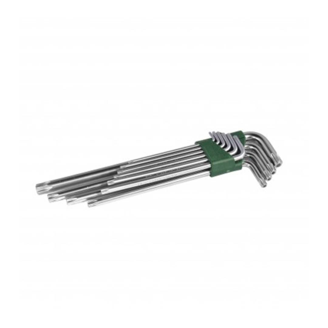 UKEN U1608 Torx Key Set, 10Pcs, Extra Long