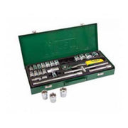 UKEN U5901 Socket Set 1/2" DR, 25 PCS, 12 PT