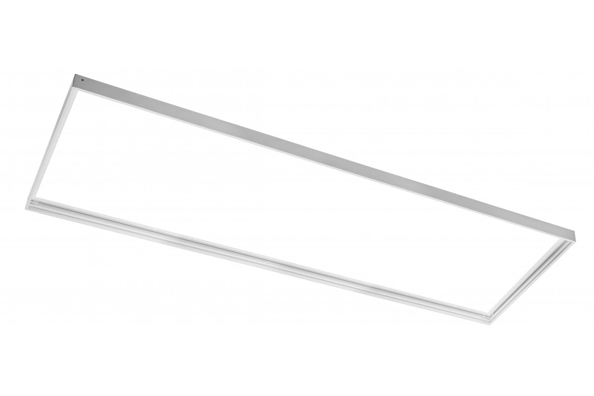 Frame for surface mounting of LED panels 30x120cm (TYPU KING, PRINCE, INNOVO), without screws, white