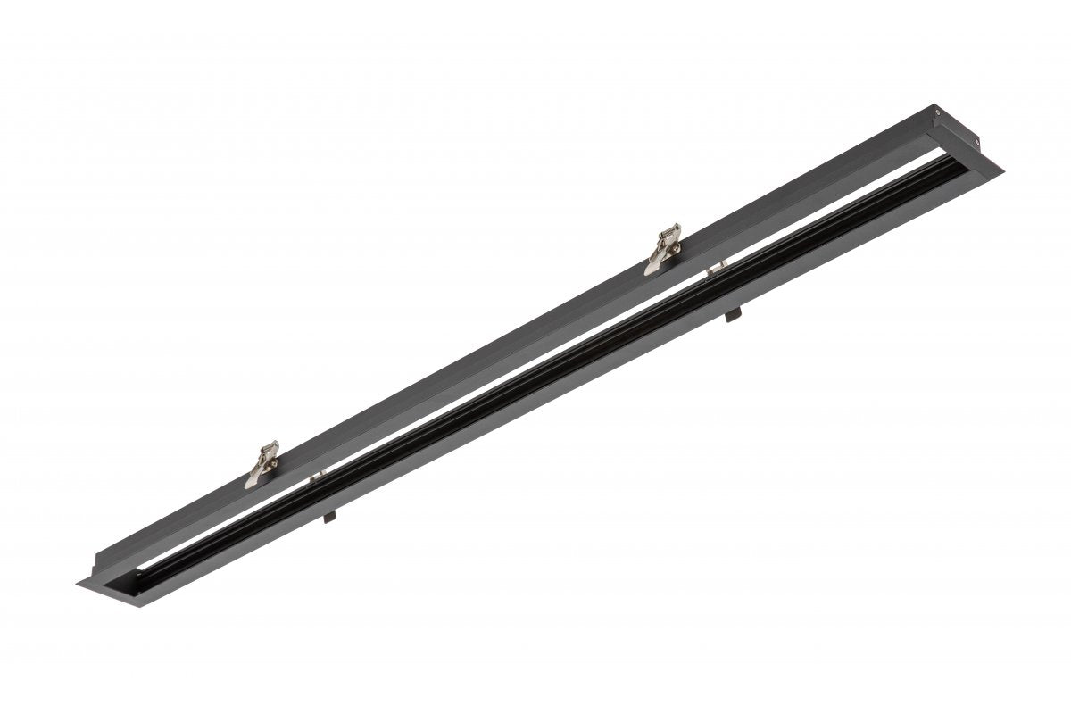 Frame for recessed mounting of LUNA fixture, 120 cm, black