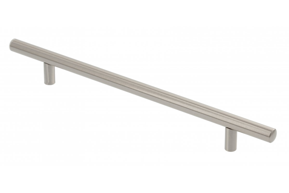 Steel reling handle l=336mm c=256mm brushed steel
