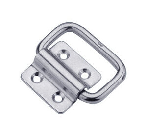 حلقة مربعة من الفولاذ المقاوم للصدأ 316 مع قوس