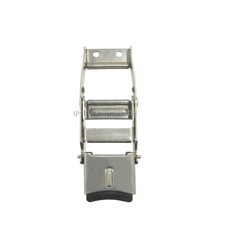 GL-15221S Stainless Steel Push Release Overcentre Buckle for Curtain Side Truck
