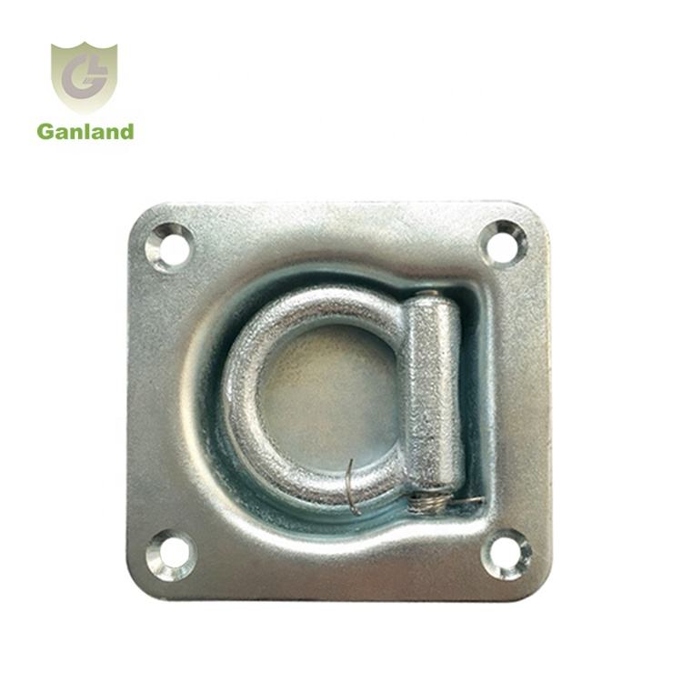 GL-14138 Rectangle Floor Anchor Point Recessed Pan Fitting with Spring