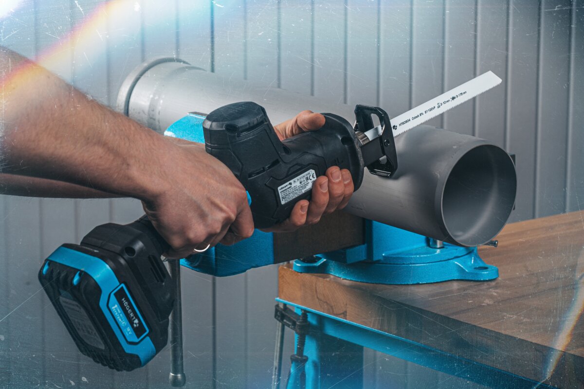 Hogert Brushless Mini Reciprocating Saw 18V
