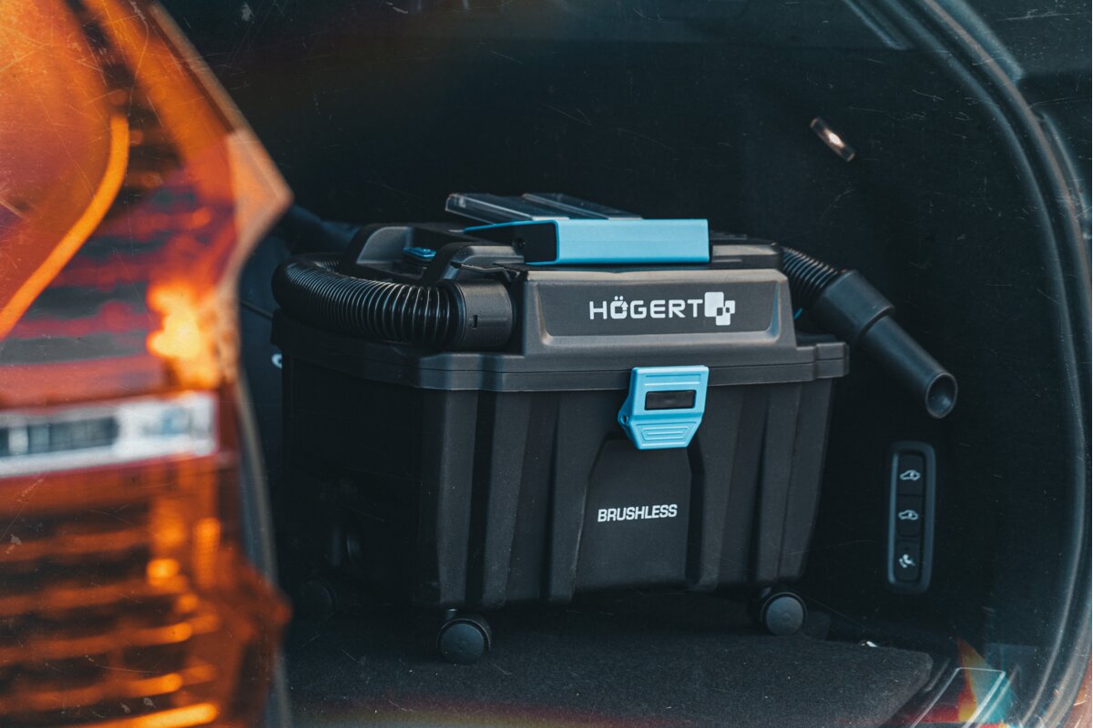 Hogert Brushless Suitcase Vacuum Cleaner 18V