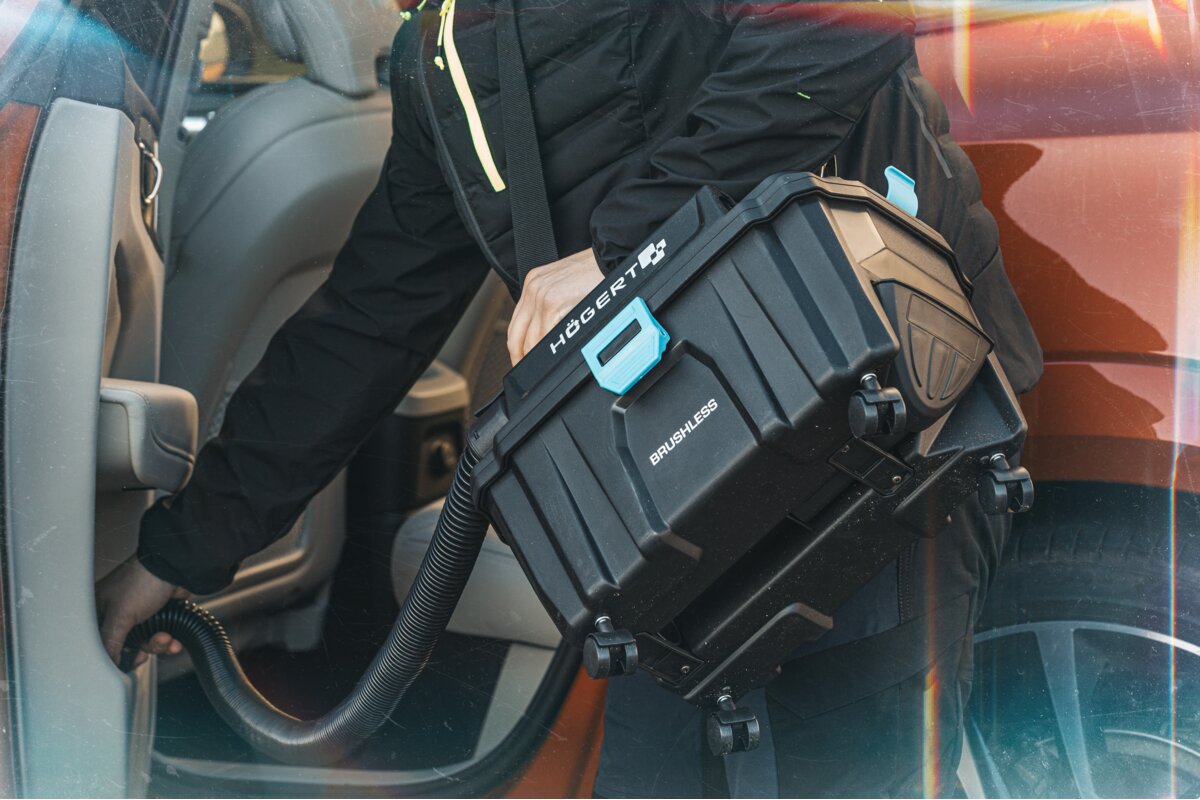 Hogert Brushless Suitcase Vacuum Cleaner 18V