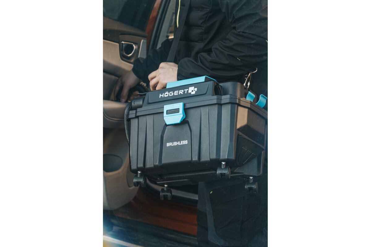 Hogert Brushless Suitcase Vacuum Cleaner 18V