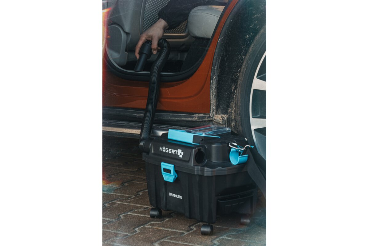Hogert Brushless Suitcase Vacuum Cleaner 18V