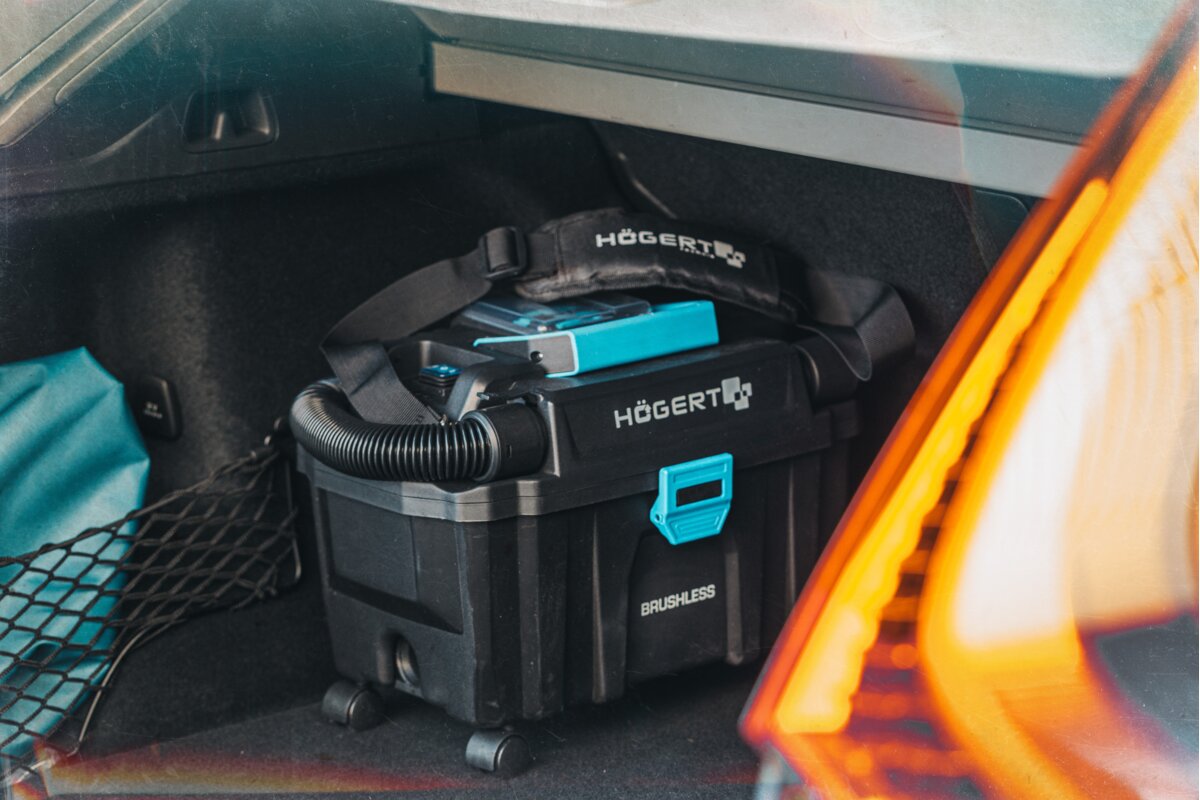 Hogert Brushless Suitcase Vacuum Cleaner 18V