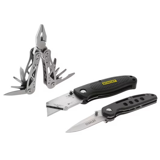 STANLEY® FATMAX® 3 PACK MULTI TOOL & KNIFE SET