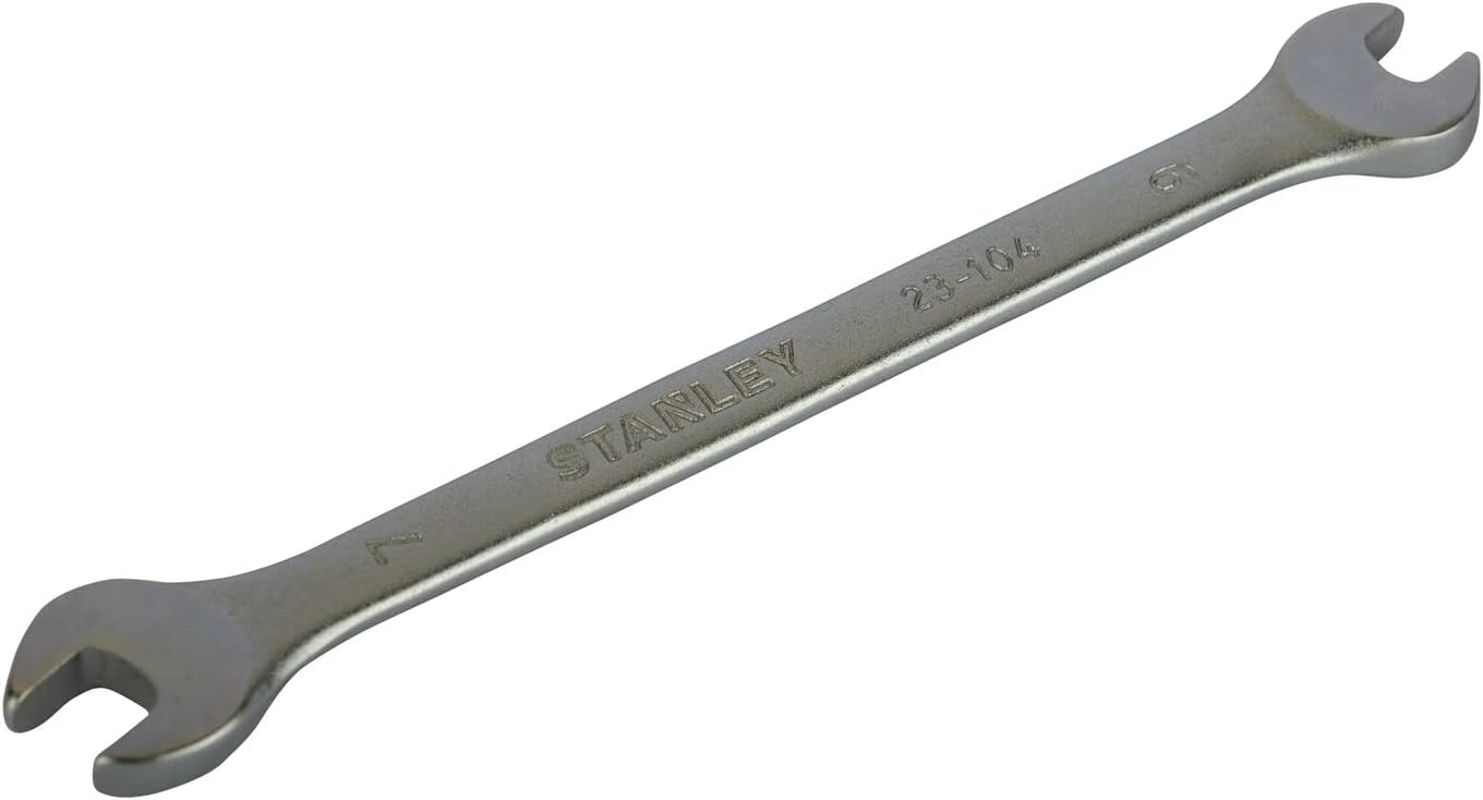 STANLEY DOUBLE OPEN-END WRENCH 6X7MM