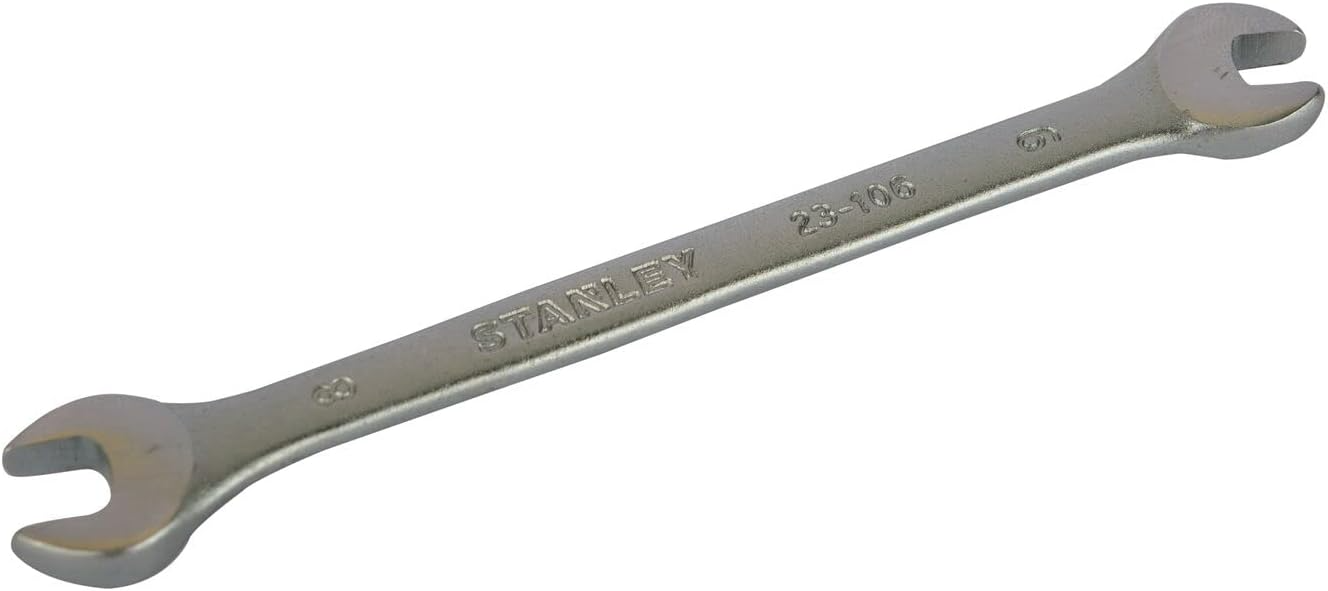 STANLEY DOUBLE OPEN-END WRENCH 6X8MM