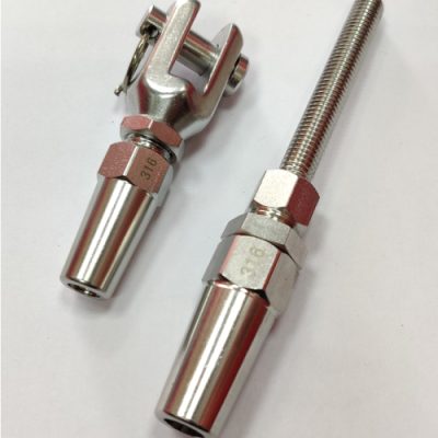 طرف حبل بدون حلقات SS 316