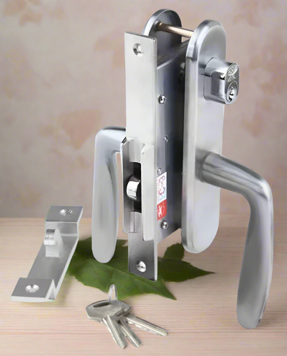 قفل حصان بحري منزلق مع لوحة مقبض C-3D 2910