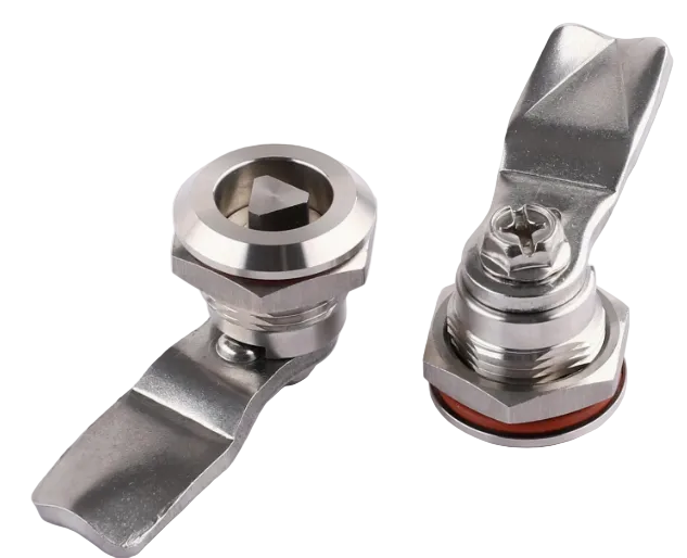 SS316 Cam Lock Triangular 8mm Stainless Steel Quarter Turn Lock SUS316