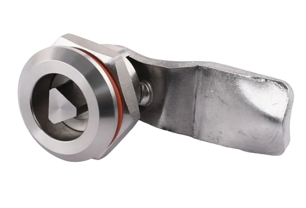 SS316 Cam Lock Triangular 8mm Stainless Steel Quarter Turn Lock SUS316