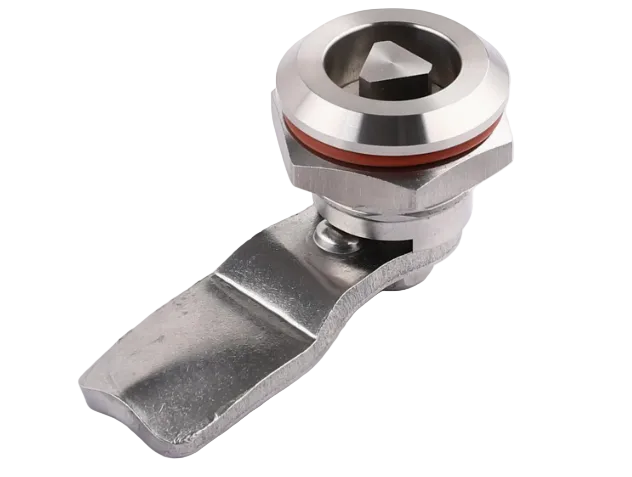 SS316 Cam Lock Triangular 8mm Stainless Steel Quarter Turn Lock SUS316