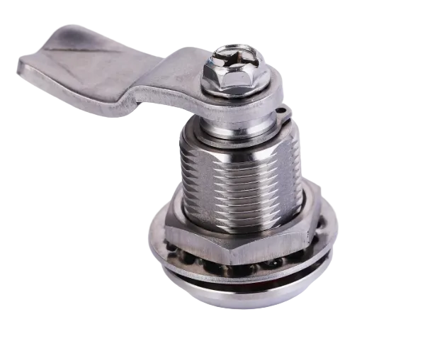 SUS316 Stainless Steel Triangular/Quarter Double Bit Adjustable Grip Range Cam Lock Quarter Turn Can Compression Latch for Electric Panel Door Lock