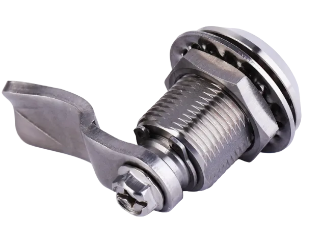 SUS316 Stainless Steel Triangular/Quarter Double Bit Adjustable Grip Range Cam Lock Quarter Turn Can Compression Latch for Electric Panel Door Lock