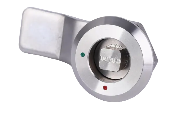SS316 Grade Train Garbage Bin Cabinet Door Lock with Mechanical Key for The Electromechanical Box