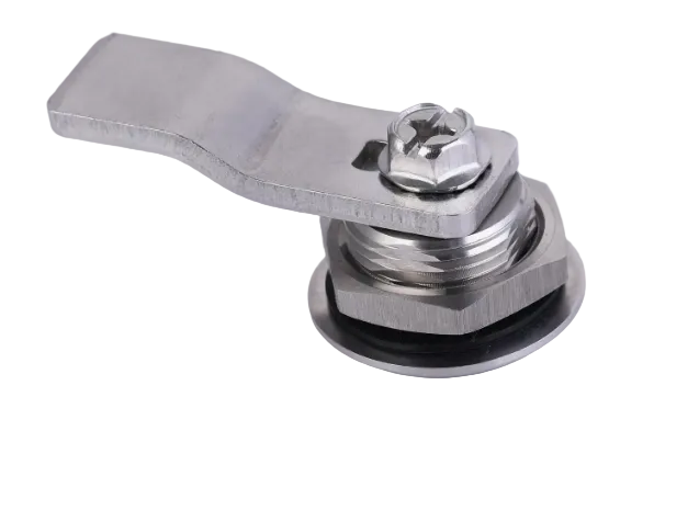 SS316 Grade Train Garbage Bin Cabinet Door Lock with Mechanical Key for The Electromechanical Box
