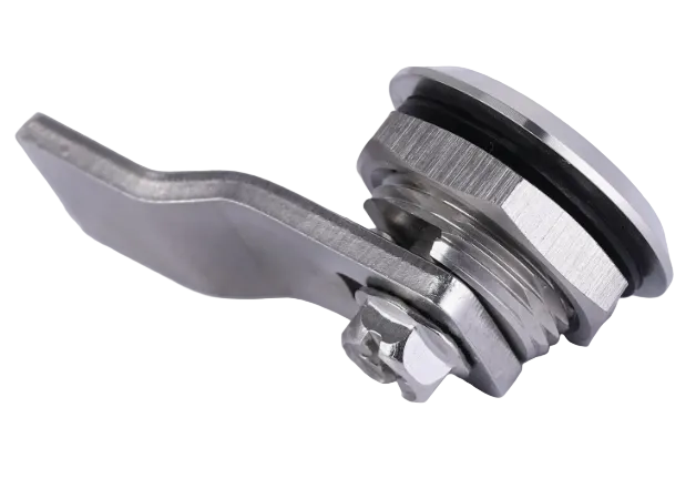 SS316 Grade Train Garbage Bin Cabinet Door Lock with Mechanical Key for The Electromechanical Box