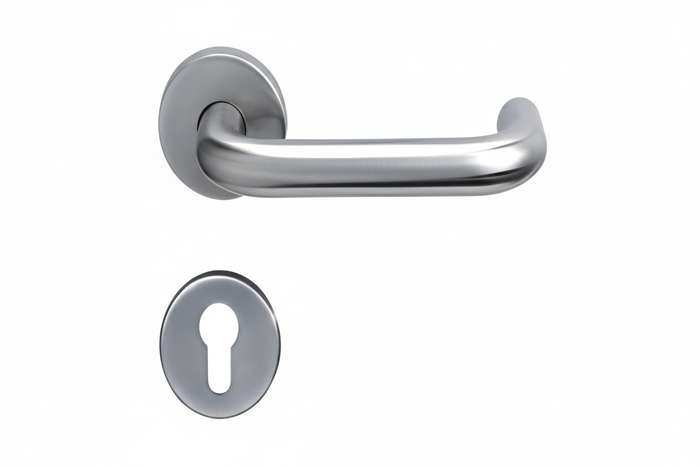 Manilla de puerta Gleam G6101 de acero inoxidable SS-304 UK
