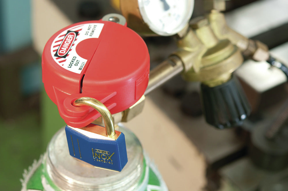 Abus Padlock brass T84MB/40 Green Keyed alike