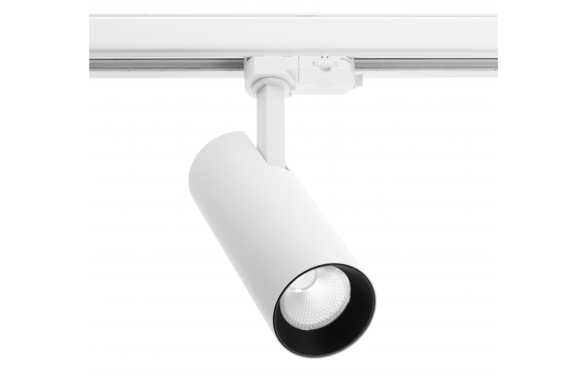 T-LINE LED track light for circuit track,12W,1100lm,AC220-240V,50/60 Hz,PF>0,5,Ra?80,38°,4000K,white