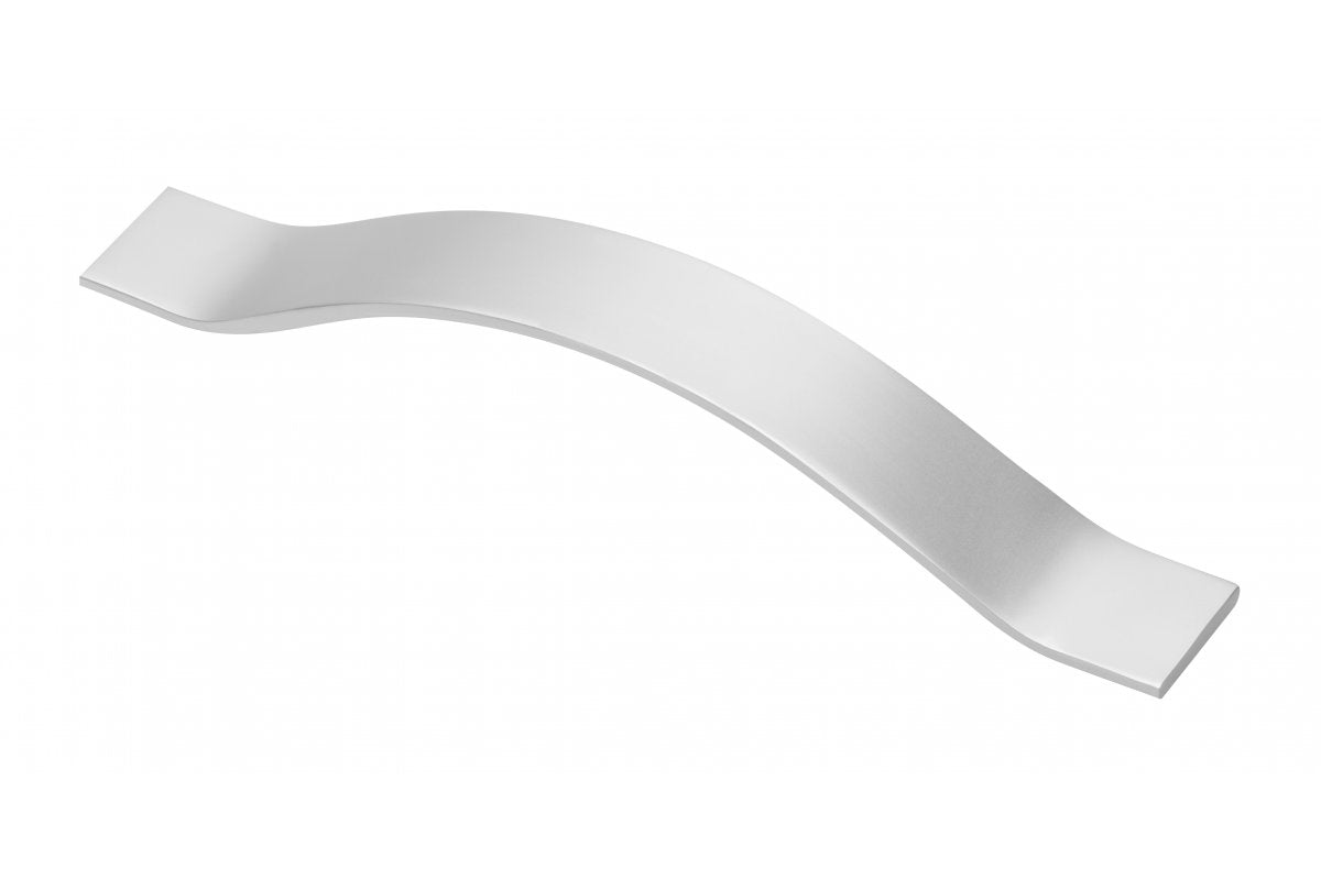 Aluminium handle 319 C=128mm aluminium