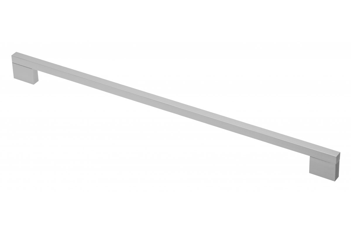 Aluminium handle A18 C=400mm aluminium