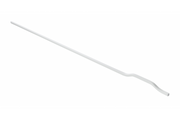 Furniture handle GTV GRAVEL, C=3x352 mm, L= 1200 mm, Al, white matt