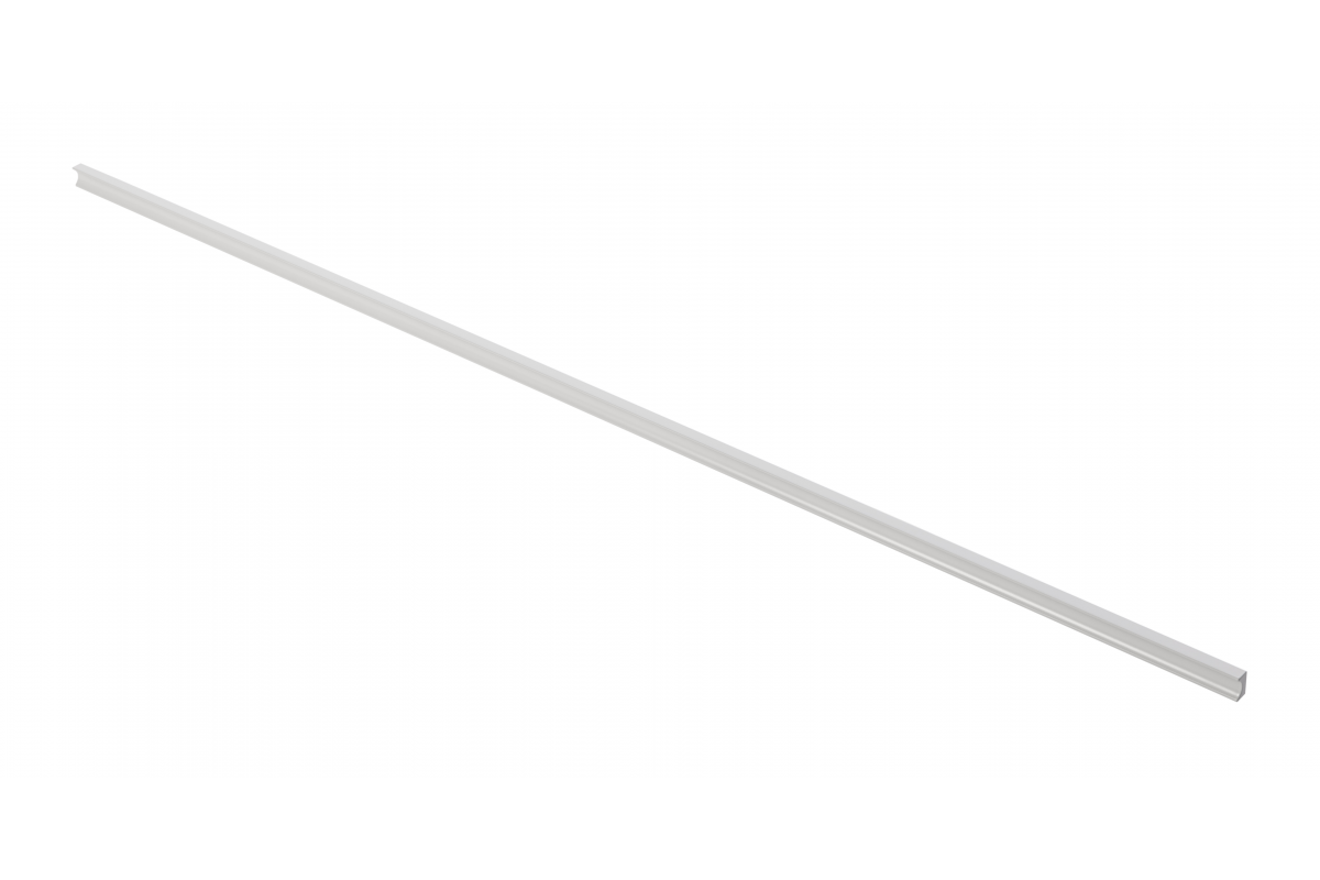 Furniture handle GTV GROOVE, C=3x352 mm, L=1200 mm, Al, white matt